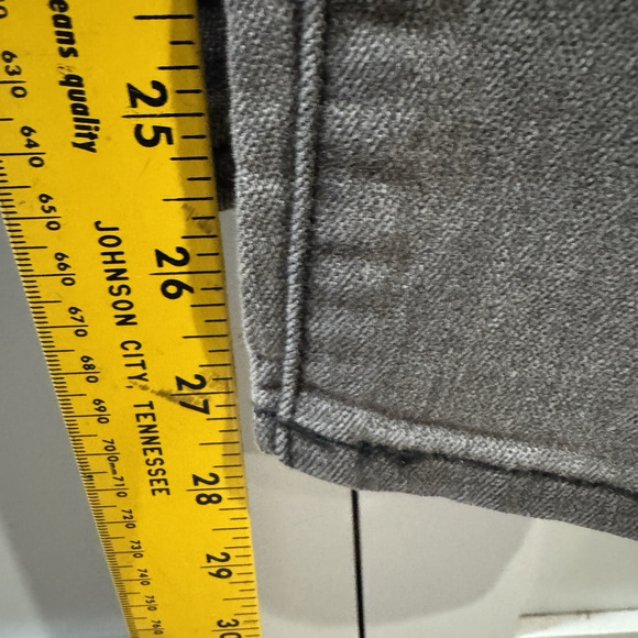 Sundance Primrose‎ Fit Diamond Sequins Gray Skinny Boyfriend Jeans Sz 30 Concert - Picture 9 of 11